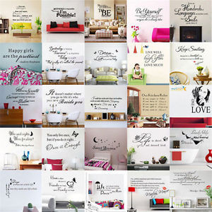 DIY-Quote-Word-Poem-Art-animal-Removable-Wall-Sticker-stickers-Home ...