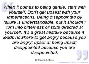 when it comes to being gentle st