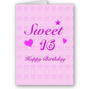 Sweet 16 Birthday Quotes . Celebrate both as their respective sweet ...