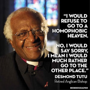 ... South Africa. At the launch announcement was Archbishop Desmond Tutu