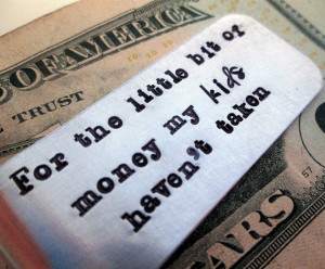 Father Money Clip - Personalized Money Clip - Aluminum Money Clip ...