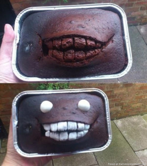 How to turn a cake accident into something awesome…