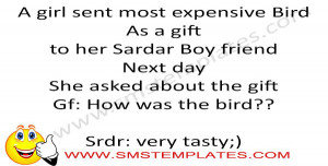 girl send mosst expensive bird as a gift to her sardar boy friend ...