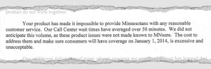 An excerpt from Gov. Mark Dayton's Dec. 13 letter to IBM CEO Virginia ...