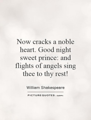 Good Night Sweet Prince Quote