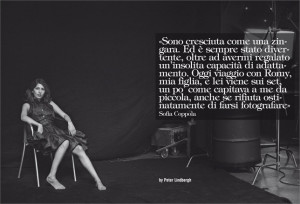 Vogue Italia September 2010 - Blouse, Dolce & Gabbana. Scarf Hermès ...