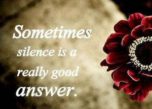 Quotes Silence Between Lovers