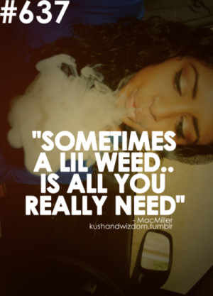 mac miller weed quotes