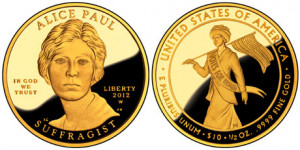 Alice Paul and the Suffrage Movement $10 Gold Coin
