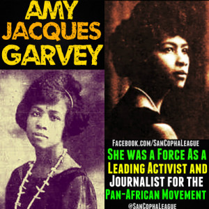 ... being very grateful that Amy was his wife and not a rival. Amy Jacques