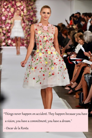 Inspiring Oscar De La Renta Quotes To Live Your Life By