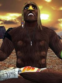 just needed a hand - to tame the beast.