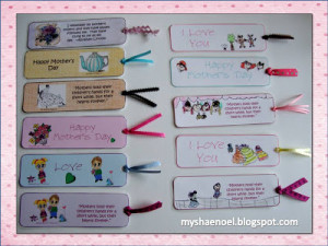 Mother's Day Printable Bookmarks and Mother's Day Children's Books