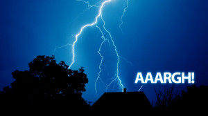 Lightning Strikes Man’s Scrotum - brain unaffected