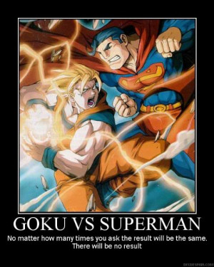 GOKU VS SUPERMAN Image