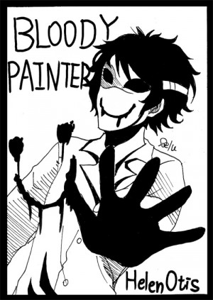 creepypasta bloody painter