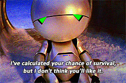 Marvin, the Paranoid Android.