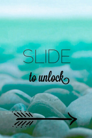Slide to unlock blue iphone wallpaper: Sliding To Unlock Wallpapers ...