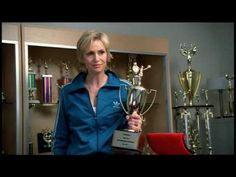 GLEE SUE SYLVESTER AND WILL SCHUESTER SCENE - FUNNY