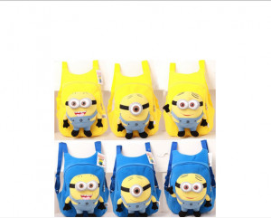 Children-s-Backpack-Cute-3D-Eyes-Despicable-Me-Minion-Plush-Backpack ...