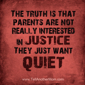 Parent wanting #Quiet #Quote