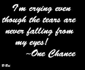 ... even Though the Tears are never falling from my Eyes – Crying Quote