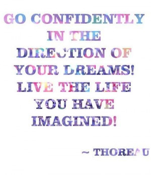 Live the life you have imagined new beginning picture quote