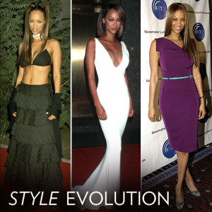 Tyra Banks Style Evolution