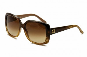Gucci Sunglasses GG 3574 /S W8NOH Acetate plastic Brown Gold Diamond ...