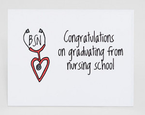 Nursing School Graduation Quotes Nursing school graduation card