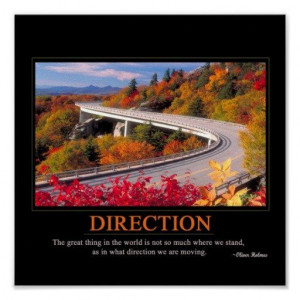 Direction Motivational Poster