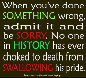 ... Own Your Mistakes- So true :)) Don't Blame Others for Mistakes You Do