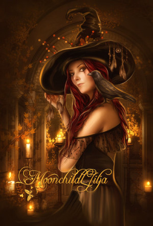 Beautiful Witch Art The witch theme - it portrays