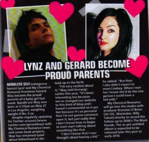 years ago 256 notes # bandit lee way # lyn z way # gerard way