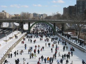 In On the Rideau Canal Skating Ottawa