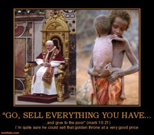 VOW OF POVERTY… YOU’RE DOING IT WRONG