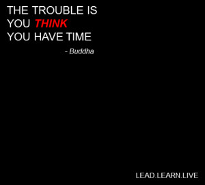 The trouble is…