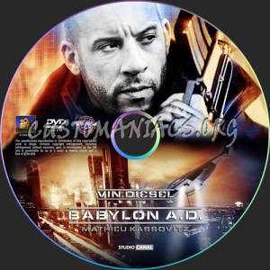 Babylon AD dvd label