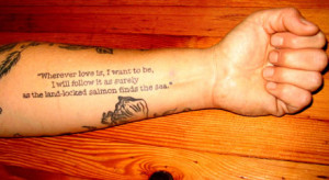 Literary Tattoos: The Passion Jeanette Winterson