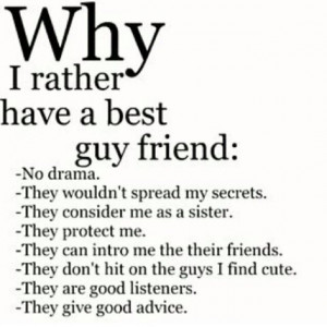 Why I Rather Have A Guy Best Friend