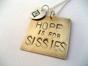 Dr. Gregory House Personalized Hand Stamped Quotes from House