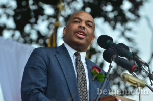 Dr Joseph Bell Principal of the EAGLE Initiative speaks Photo by