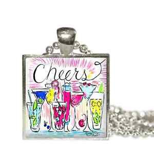 LILLY-PULITZER-PRINT-Happy-Hour-Cocktail-CHEERS-Quote-CHARM-Summer ...