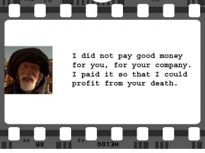 Gladiator | Proximo (Oliver Reed) | Screenplay: David Franzoni, John ...