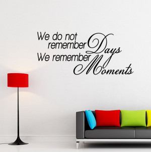 ... -Moments-Vinyl-Wall-quote-Decal-Inspirational-Saying-Wall-Sticker
