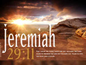 Jeremiah 29:11 HD Wallpaper