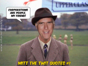 Mitt Romney, Mitt The Twit Cartoons