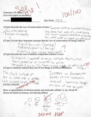 compilation of very funny student answers that usually occur on ...