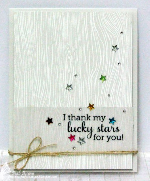 STARS by touch of creation... love the quote!