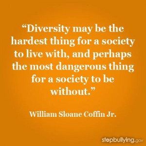 Diversity quotes, brainy, wise, sayings, society